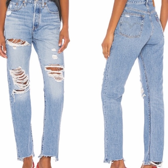 Levi's Denim - Levi’s 501 High Rise Crop Jean - Luxor Street